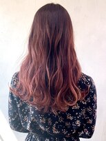 アイティー バイ アルバム 中野店(IT by ALBUM)&nbsp;チェリーピンク_ローライトスリークボブ厚めバング_ba285053