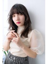 アンジェリカ 大和八木店(ANGELICA)&nbsp;ANGELICA ウルフレイヤー イルチャバング　韓国風ヘア