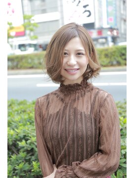 サイン ヘア イノベーション(sign HAIR INNOVATION) 大人可愛い、色気、小顔カットひし形シルエット【錦糸町】