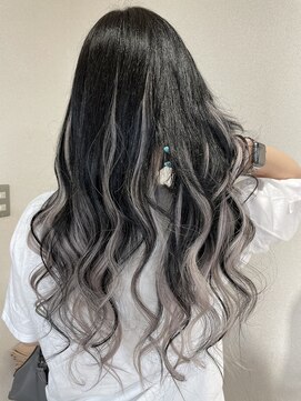 アンク クロス 関内店 アッシュシルバーミックス!ロアエクステ80枚!