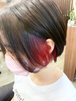 オリオリ(oli-oli)&nbsp;オシャレショートボブ・インナーカラー◎20代30代40代50代