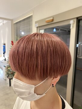 ソレカ(SORECA) 【SORECA/ソレカ】マッシュ×大人ピンクベージュ