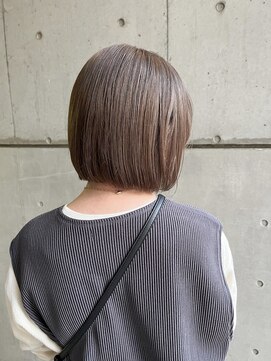 ヘアーデザイン アルエ(HAIR×design ARUE) ミニボブ×グレージュ