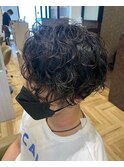 スパイラルパーマ