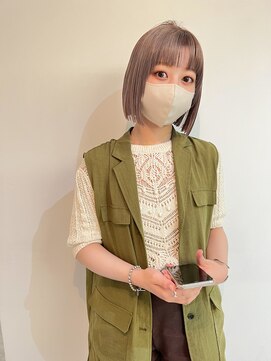 ネルケ 立川(nelke) bob×ハイトーンベージュ