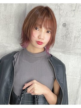 プラスイズム(PLUSISM) ◎オトナ女子にオススメの秋カラーとくびれミディアム♪