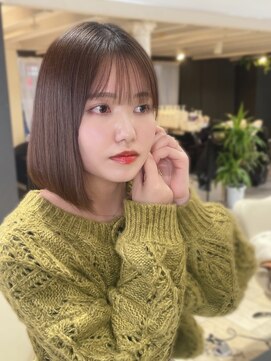 エクラバイナチュラル(eclat by Natural) ボブ＋髪質改善/ロブ/ベルボブ/結べるボブ/ミニボブ