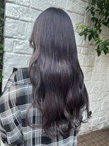ラミ(L'ami)&nbsp;【矢後あやこ】暗髪カラー艶感パープルブラック