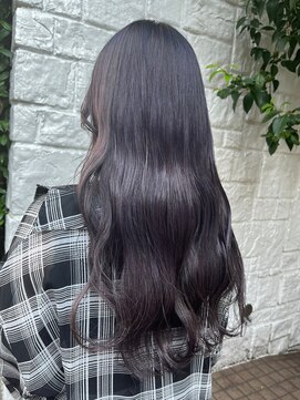 ラミ(L'ami) 【矢後あやこ】暗髪カラー艶感パープルブラック