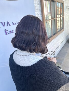 ディーヴァヘアーエズ(DIVA hair Eze) 【kotone】ディープバイオレット＊ボブ