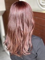 ヘア サークル ジープ 石井店(hair circle geep)&nbsp;可愛いさ満点！ピンクベージュ