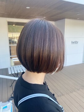 カノエ 松江乃木店(canoe) 艶髪ボブ