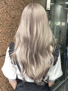 ソル オモテサンドウ 表参道 青山(SOL . OMOTESANDO) ミルクティーベージュダブルカラーケアブリーチインナーカラー