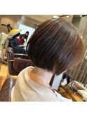 丸みショートボブ