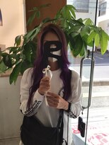 ヘアアンドメイク アール(hair＆make R)&nbsp;パープル