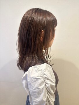 モクベル(mokbell) うるつやこっくりブラウンヘアスタイル