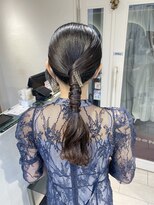 テトラ バイ ネオリーブ 横浜西口店(tetra by neolive)&nbsp;＊ローポニータイトアレンジ＊[横浜/横浜駅]