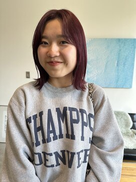 ドレープ(Dreap) プラムレッド【akari】