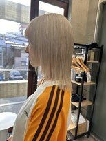 ソルトウォーター(SALT WATER) ブロンドベージュ ブロンド ブリーチあり