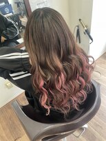 ニーナ ヴィジョン(NINA visioN)&nbsp;大量ピンクインナーカラー