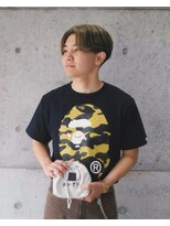 ラヌゴ(lanugo)&nbsp;センターパートとハイライト