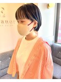 フェイスフレーミング×ショートヘア