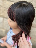 ミーティア バイ クアトロ(Meteor By QUATRO)&nbsp;インナーカラー アンブレラカラー ピンク