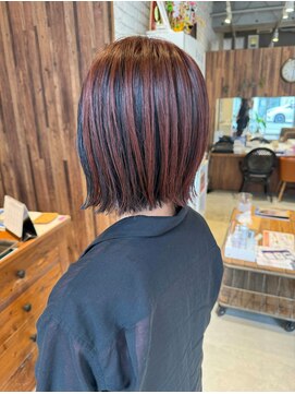 アデプト 金町店(adept) ボブ×アンブレラカラー