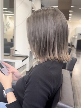 ミーツ 牧港店(mits) ★ボブ×グレージュ★