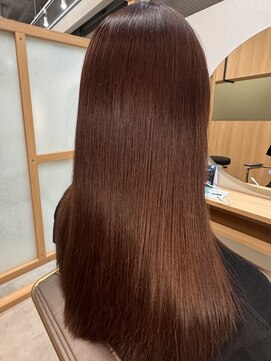 イゾラ(isola) 【isola】質感再整カラー/髪質改善/うる艶/サラサラストレート