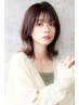 【髪にやさしいカラーを】カット+カラー￥6980／髪悩みにはケアMENUもご用意◎