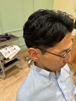 モリオフロムロンドン 大宮店(morio from London)&nbsp;【かほ】癖毛×刈り上げマッシュ