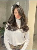 ロングレイヤー レイヤーカット ロングヘア
