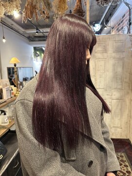 トロニー(TLONY) ブリーチなしカラー/エクステごとカラー/カシスカラー/渋谷