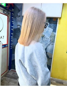 トーク 伊丹本店(TAL'KE) TAL’KE/ブリーチ×ホワイトベージュ_1435