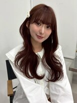 ユーフォリア エヌ 池袋サンシャイン通り店(Euphoria +n)&nbsp;ミディガーリーヘア×ピンクブラウン