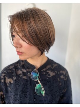 バランス ヘアーデザイン(BALANCE hair design) 大人の可愛げショートボブ