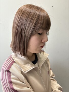 ウッドストック(WOODSTOCK) ぱつっとボブ×シアーブラウン