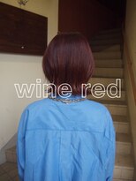 コレットヘアー ザモリオカ(Colette HAIR the MORIOKA)&nbsp;-kanna-♪ワンカラーでできるワインレッド♪