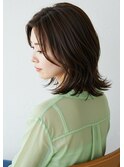 40代女性に人気◎湿気に強いナチュラルストレート