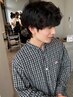 【道川指名】メンズパーマ＋カット　[波巻き/ツイスパ/スペインカール］