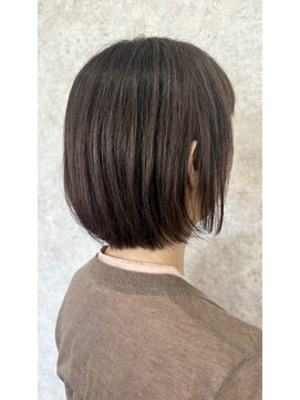 シュガービー(SUGAR-B) 大人ボブ×オリーブベージュ