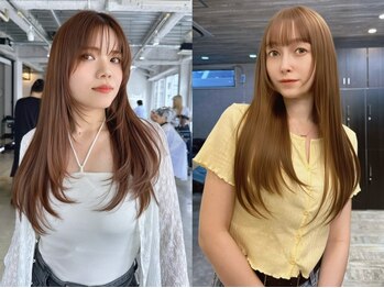 ノア ヘアデザイン 町田店(noa Hair Design)の写真/ナチュラルで艶のあるストレートヘアになりたい方は是非《noa Hair Design》にお任せください♪