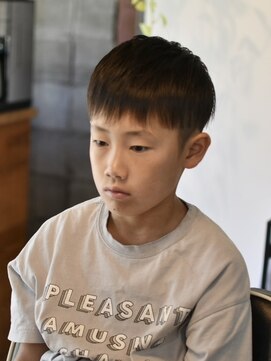 リム メンズヘア(LIM men's hair) 束感男の子キッズマッシュ【キッズカット/メンズ/倉敷/中島】