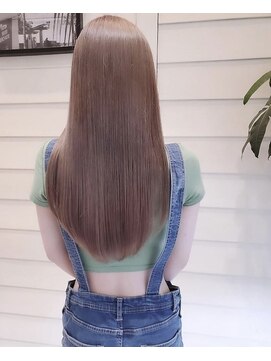 モアナ バイ ヘッドライト 宜野湾店(Moana by HEADLIGHT) Moana【宜野湾】#髪質改善#縮毛矯正#ベージュ#20代30代40代