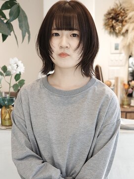 ウィム(wim) " フェイスレイヤー "/顔周り/レイヤー/フェイスライン