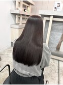 毛髪水素ケアストレート＋トリートメント/髪質改善