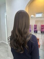 カラークチュール(Color Couture)&nbsp;ベージュカラー/巻き髪/小顔ヘア/縮毛矯正