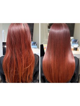 日々研究、開発を重ね、「現在の毛髪科学でダメージを最小限に抑えた」特別な技術をご提供！【川西】