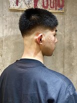 canvas. 川崎 men's メンズ/ハイトーン/ブリーチ フェードカット